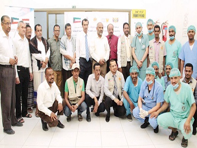 «الرحمة العالمية» سيرت قافلة طبية إلى اليمن